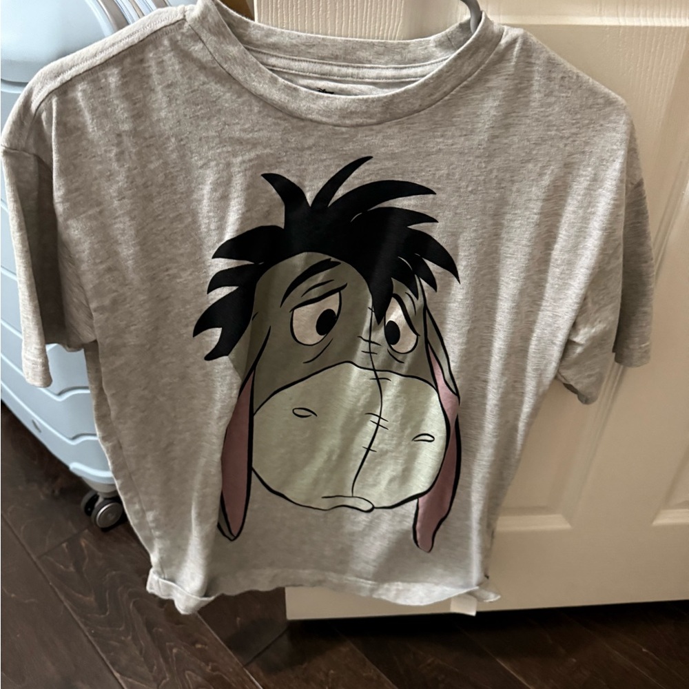 Gray Shirt with Eeyore Print